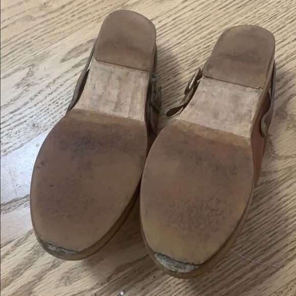 FRYE LEATHER DISTRESSED‎ CLOG SIZE 7 - Picture 4 of 5